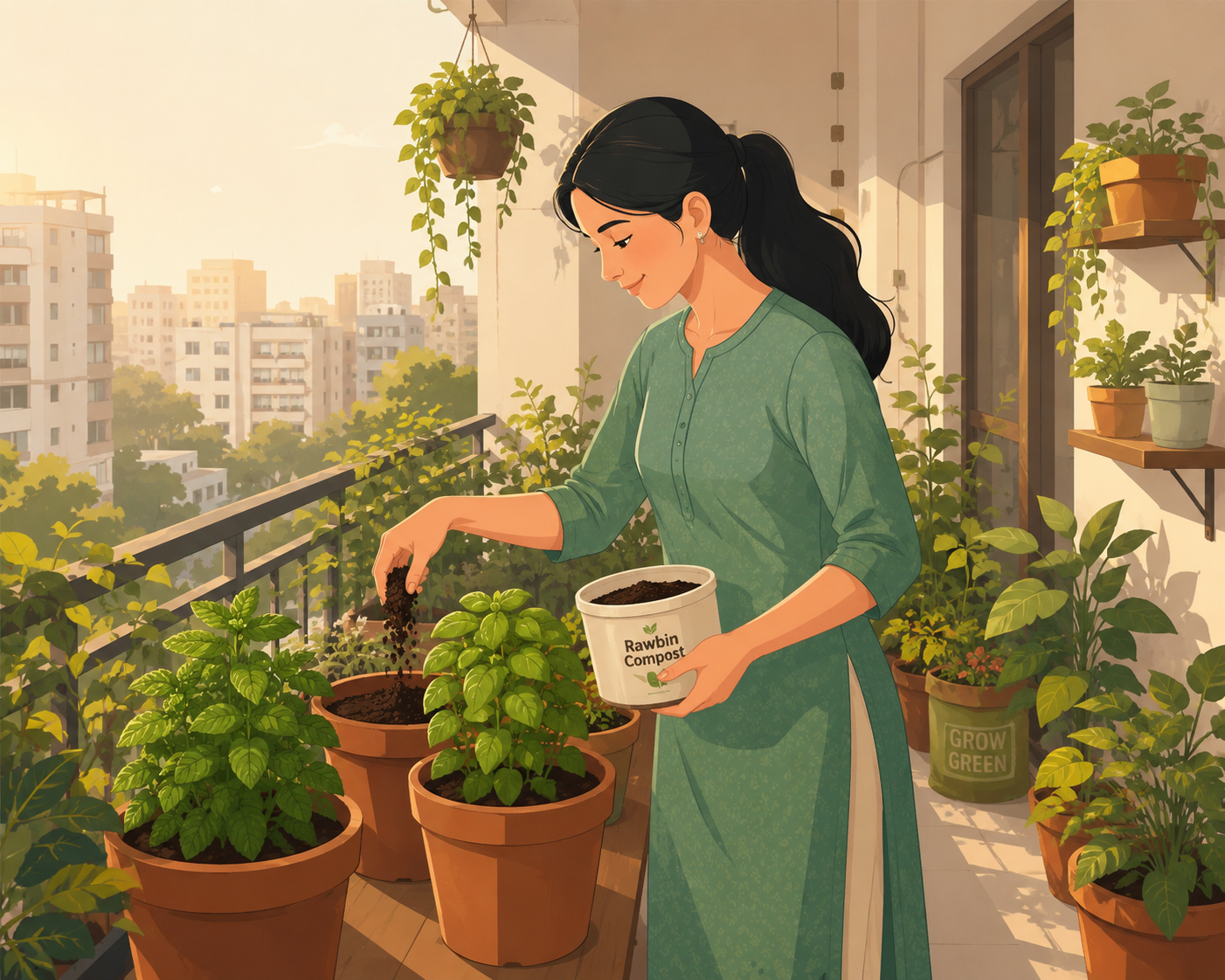 Balcony Plants & Herbs
